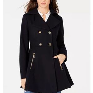 EUC Laundry - Shelli Segal Double-Breasted Peacoat